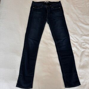 PAIGE Women's Midnight Blue Skinny Jeans